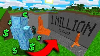 MINING 1 MILLION BLOCKS! | Minecraft Prisons