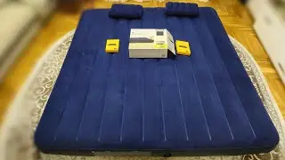 Inflatable mattress Intex 64755 + inflatable pillow Intex 68672