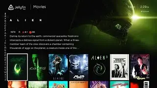 Jellyfin media server setup