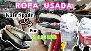 Vamos a TIENDA de SEGUNDA MANO 🔥 (Goodwill) | Compras en tienda de segunda mano | Loupy limón