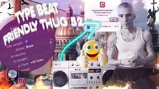🥵Как сделать бит в стиле FRIENDLY THUG 52? 🤯Учеба на звукорежиссёра!