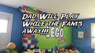 Lego Wall Wrap w/ The Back Yard BBQ Boys