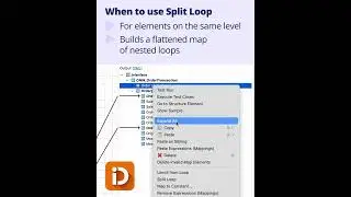 Transform data effortlessly with Talend's Data Mapper - conquer split and unrolled loops with ease!
