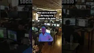 Introvert struggles at animation vfx studio