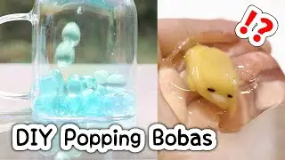 DIY Popping Bobas at home!? *it's my birthday today 🥳* 