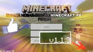 ВЫШЛА НОВАЯ ВЕРСИЯ MINECRAFT PE 1.1.3 РЕЛИЗ! | ДОБАВИЛИ НОВЫЕ БЛОКИ, СКИНЫ, ТЕКСТУРЫ!