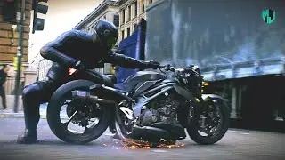 Fast and Furious: Hobbs & Shaw - Cyborg Motorbike vs McLaren Chase Scene 4k #fastandfurious #fast
