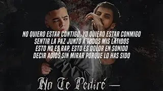 Xenon ft. Santa RM - No te pediré perdón (Letra) Tontas cosas que decirte ( Videoclip Oficial)