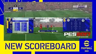 New Fantasy Scoreboard PES 2017 || Update 2023
