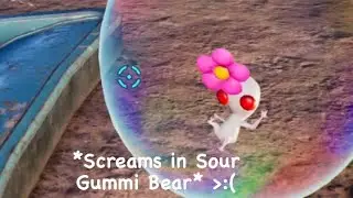 White Pikmin Trapped In A Bubble… FOREVER (Nah Just Kidding).