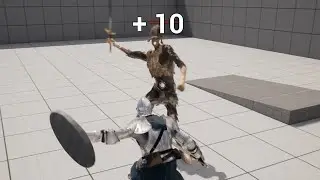 Simple Parrying Game (UE5 - Dark Souls 3 / Elden Ring Combat)