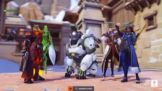Brig/Ana - Can Five Bronze Coordinate?? full five stack! [Overwatch 2]