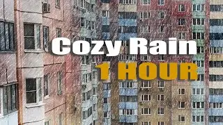 Sleep Instantly with cozy rain Rain Sounds on Window