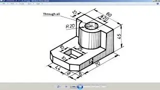 SOLIDWORKS for beginners #18| SOLIDWORKS school| SOLIDWORKS Basic| 2D into 3D Modeling Basic
