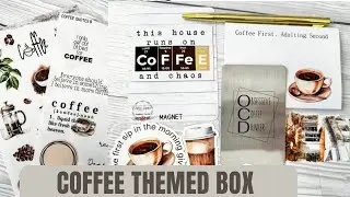 Perkys Paperie - COFFEE THEMED BOX - Only 40 available
