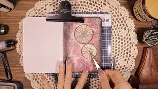 ASMR Art Journal With Me | 1HOUR Relaxing Stationery Sounds | No Talking 