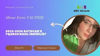 AUTOCAD 2022-2026 SÜRÜMLERİ ARASINA YQARCH EKLENTİSİ NASIL İNDİRİLİR ? #yqarch #mimarathi #architect
