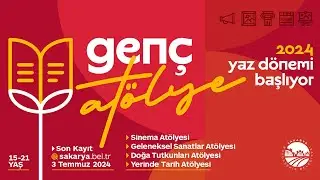 Büyükşehir Genç Atölyede Yaz Dönemi Başlıyor! | Sakarya Büyükşehir Belediyesi