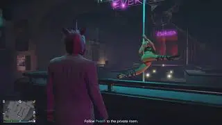 GTA V : Strip Club Fufu Pole Dance