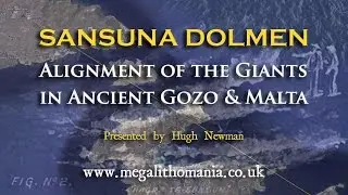 Sansuna Dolmen | Alignment of the Giants in Ancient Gozo & Malta | Megalithomania