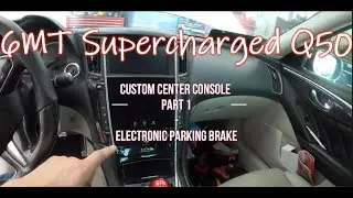 Qzilla Part 1 Center Console - Electric Parking Brake