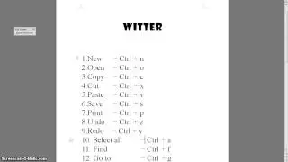 shortcuts