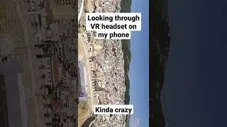 VR on a phone is actually awesome 😅 #foryou #reels #VR #virtualreality #phone #technology