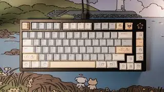 change my keycaps with me: osume keys winterglow 🐧❄