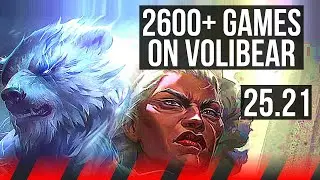 VOLIBEAR vs AMBESSA (TOP) | 2600+ games | KR Master | 25.21