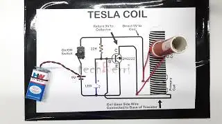 Physics working model: Tesla Coil | techBerri