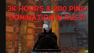 3k hours & 200 ping domination in Rust!
