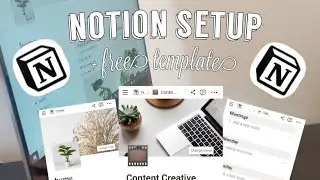 My 2021 Notion set-up + (free template)