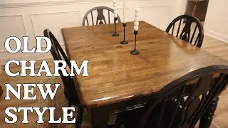 DIY Dining Table Makeover // Giving Old Furniture New Life