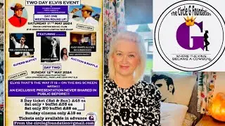 The Circle G Foundation Event! May 11th & 12th! Elvis disco & PRIVATE screening of TTWII.