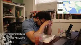 8 hour study/reading session