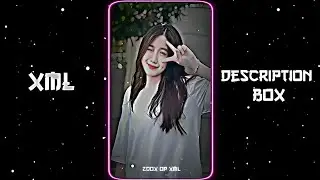 MY CRUSH 😍😘||NEW XML 🎟️||NEW TREND XML FILE 🔥||ALIGHT MOTION||BY 