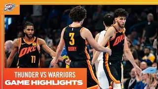 OKC Thunder vs Golden State Warriors | Game Highlights | November 3, 2023