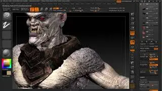 Zbrush Character Production Tutorial 17 Poly Painting Misc
