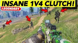 HOW DID I SURVIVE THIS INSANE 1v4 CLUTCH?! | CALL OF DUTY MOBILE