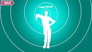 Fortnite LUNAR PARTY Dance 1 Hour Version! (Chapter 4 ICON SERIES Emote)