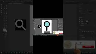 Search Icon | Adobe Illustrator | Magnifying Glass | Illustrator tips and Tricks 