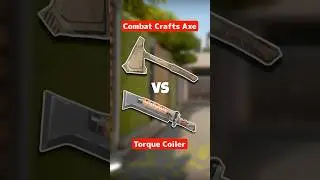 New COMBAT CRAFTS AXE vs TORQUE COILER (Valorant Best Knife Skin)