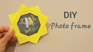 DIY Paper Photo Frame | Origami photo Frame