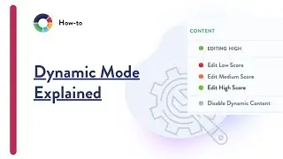 Dynamic Mode Explained - ScoreApp Quiz Marketing
