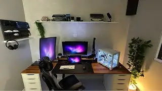 MELHORANDO O MEU SETUP COM SUPORTE  DE PAREDE E PEGBOARD