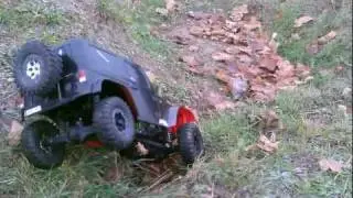 Hard Trailing with Axial Scx-10 Scale Wrangler 2009 (Csulik)