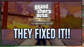 THEY FIXED THE GTA DEFINITIVE EDITION