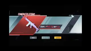 Открываем Мифик SCAR-L. 1218MOTSAZUKI PUBG MOBILE