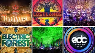 Ultimate (EDM) Music Festival Calendar 2020