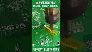 Why Insulation Tape used in pcb #pcb #pcbrepair